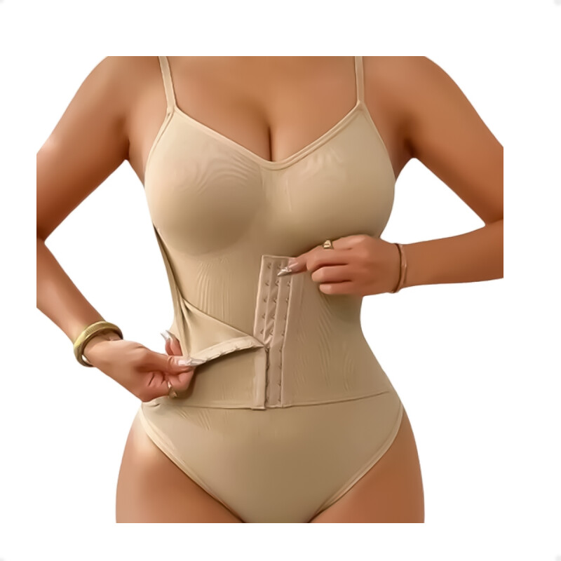 Body Faja Modeladora Reductora Colaless Beige