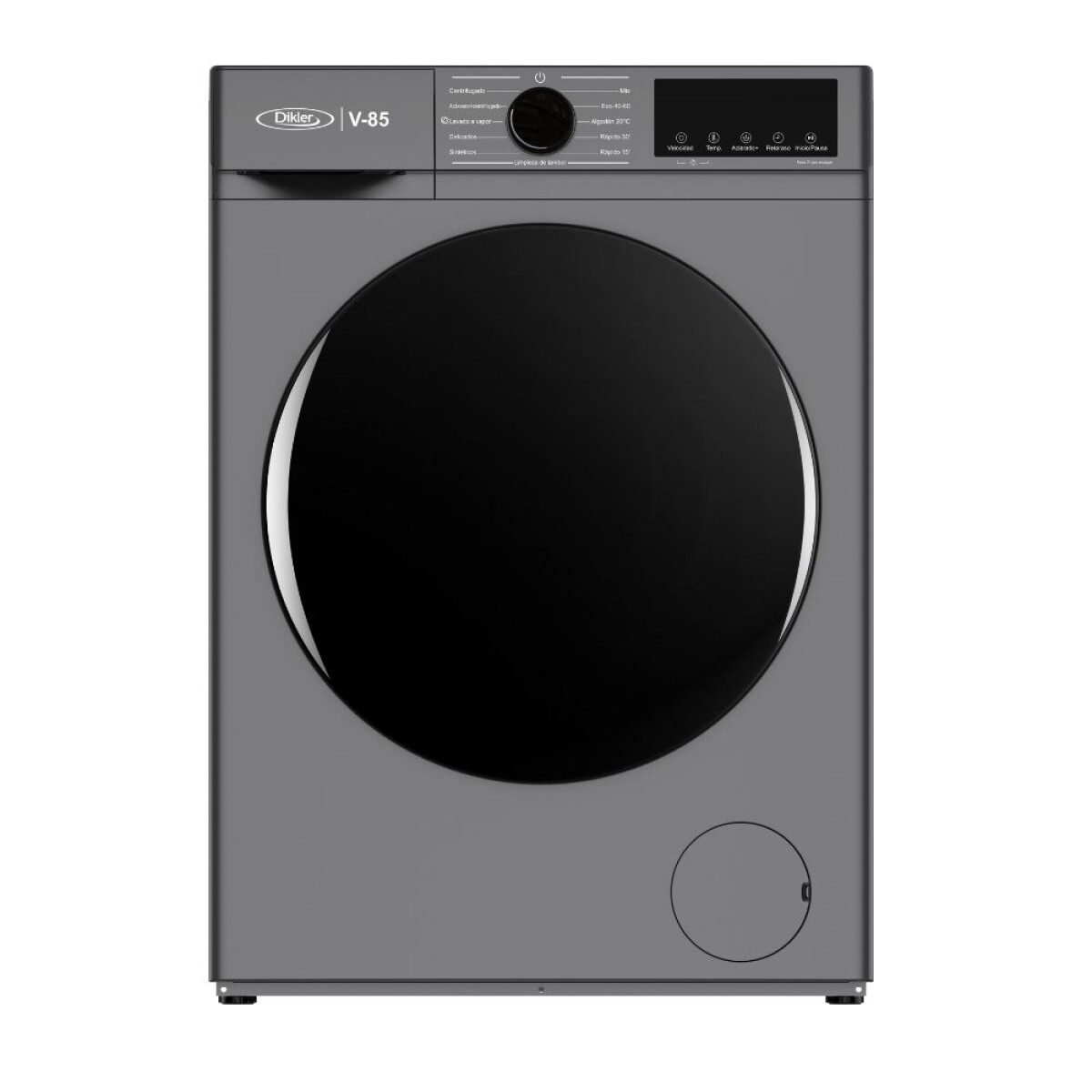 Lavarropas Dikler 8 KG V-85 INVERTER 