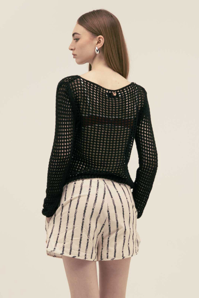 MICHU SHORTS Floral Stripe