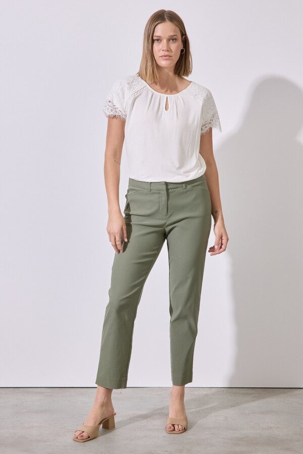 Pantalon Office VERDE