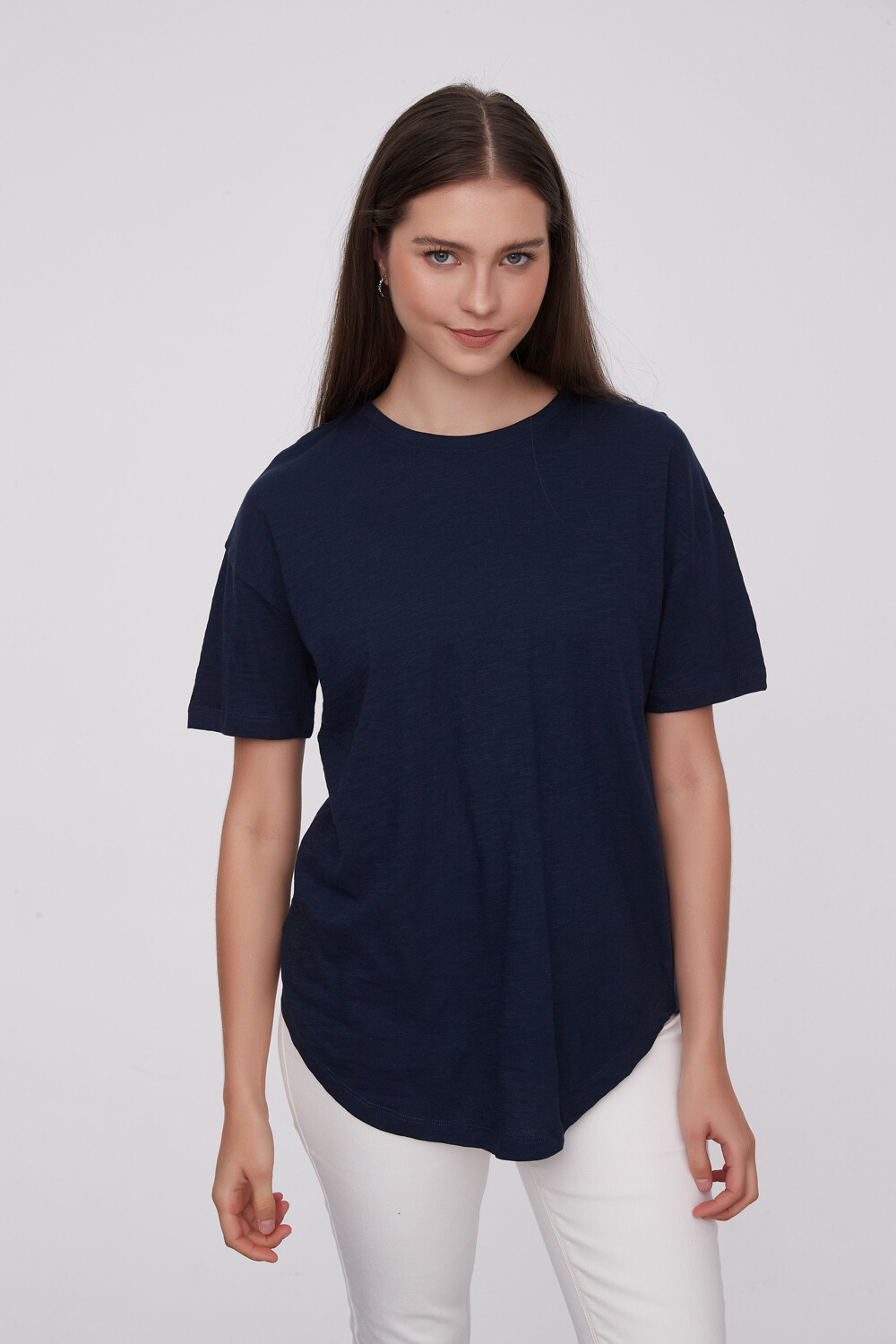 Remera Christalline Azul Marino