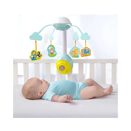 Móvil para cuna de bebé Bright Starts Safari 2 en 1 Móvil para cuna de bebé Bright Starts Safari 2 en 1