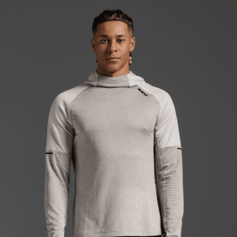 Ignition Hooded Pullover - Hombre Carbon/black Reflective