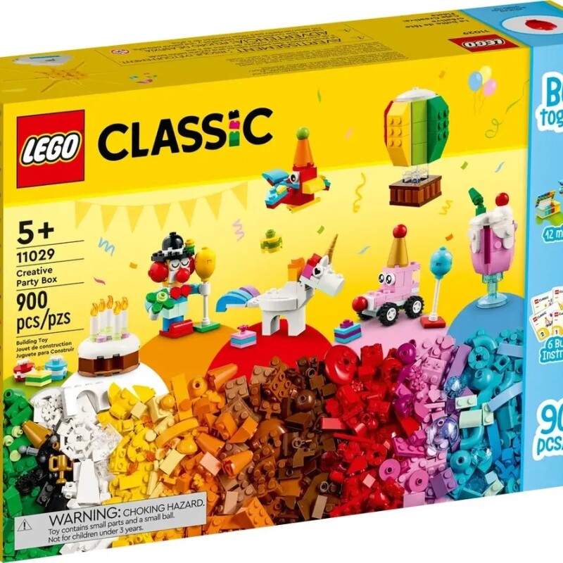 Lego Classic Creative Party Box Set 900 Pz Lego Classic Creative Party Box Set 900 Pz
