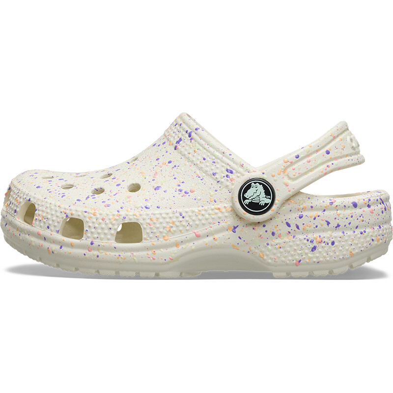 Crocs Classic Glow Paint Blanco