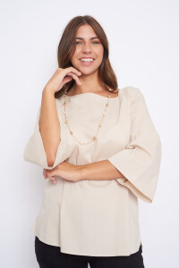 BLUSA MARA Beige