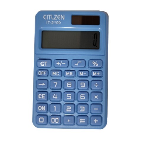 OUTLET Calculadora Eitlzen It-2100 en bolsa 4 colores fluo Outlet Calculadora Eitlzen It-2100 En Bolsa 4 Colores Fluo