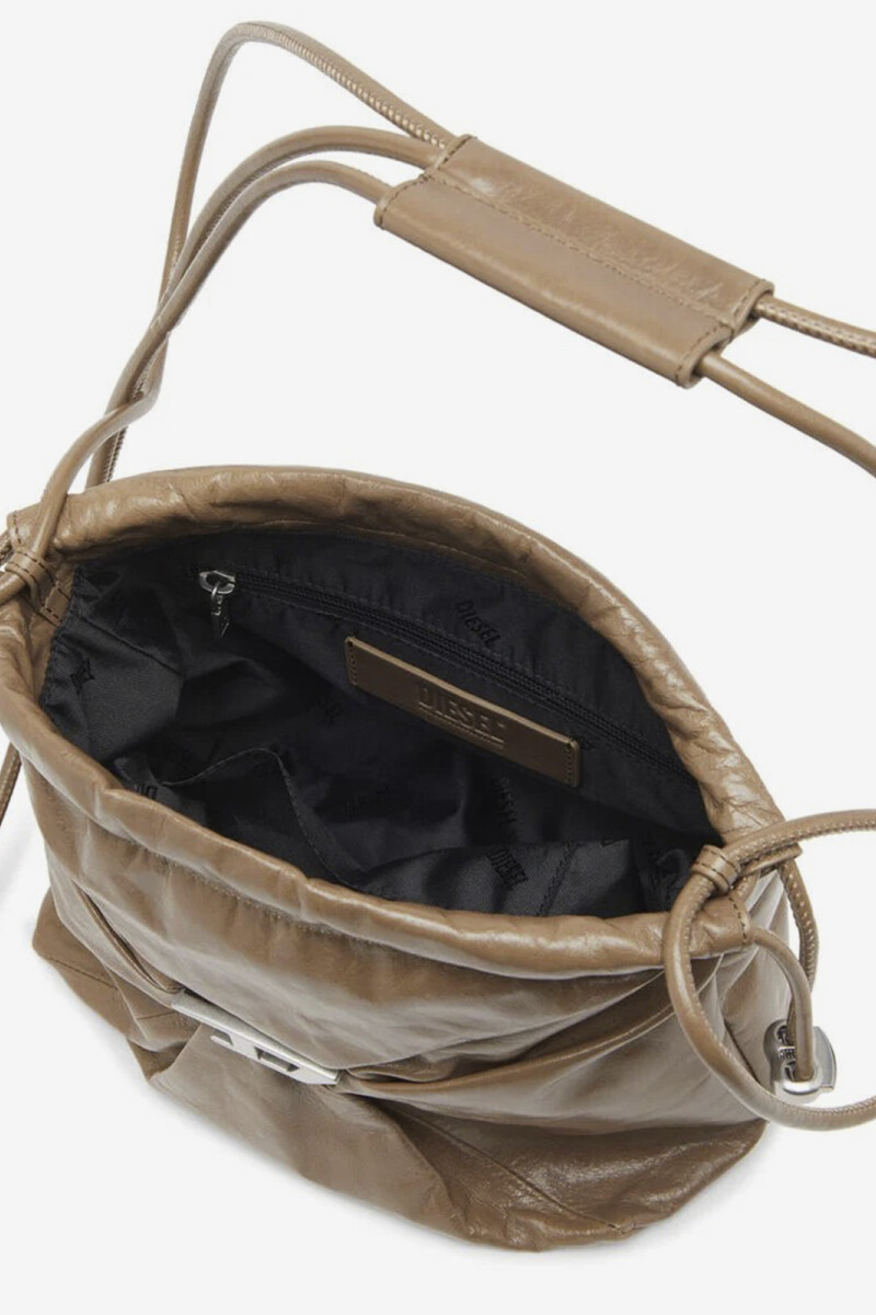 SCRUNCH-D BUCKET BOLSA Beige