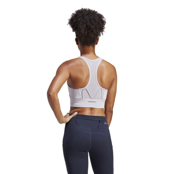 Top Adidas Run Pocket Gris