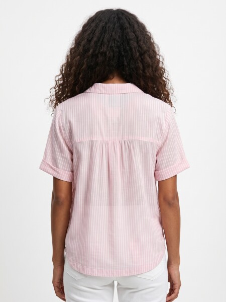 BLUSA STIRP ROSADO