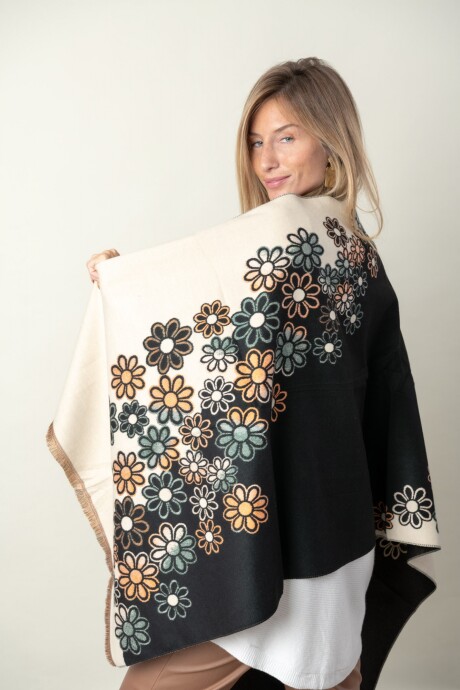 PASHMINA RANIA Negro