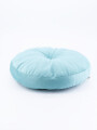 ALMOHADON VELVET REDONDO VERD ESMERALDA