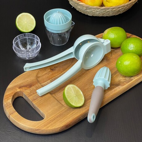 Exprimidor Plástico Verde Homezaza 18cm Exprimidor Plástico Verde Homezaza 18cm