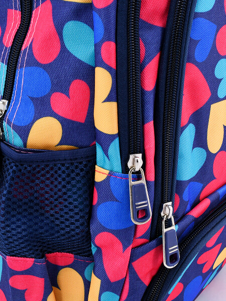 MOCHILA CORAZON MULTICOLOR