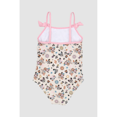 Malla flores disney 2-6a Rosado