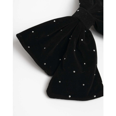 Hebillas Francesas Moño Negro