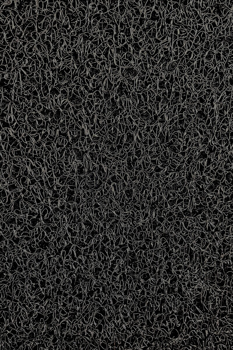 CUSHION MAT LIGHT FELPUDO CUSHION MAT PVC 'LIGHT A' 1106 BLACK CON BASE ANCHO 1,22M