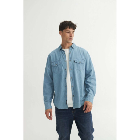 Camisa Mullen Light Blue