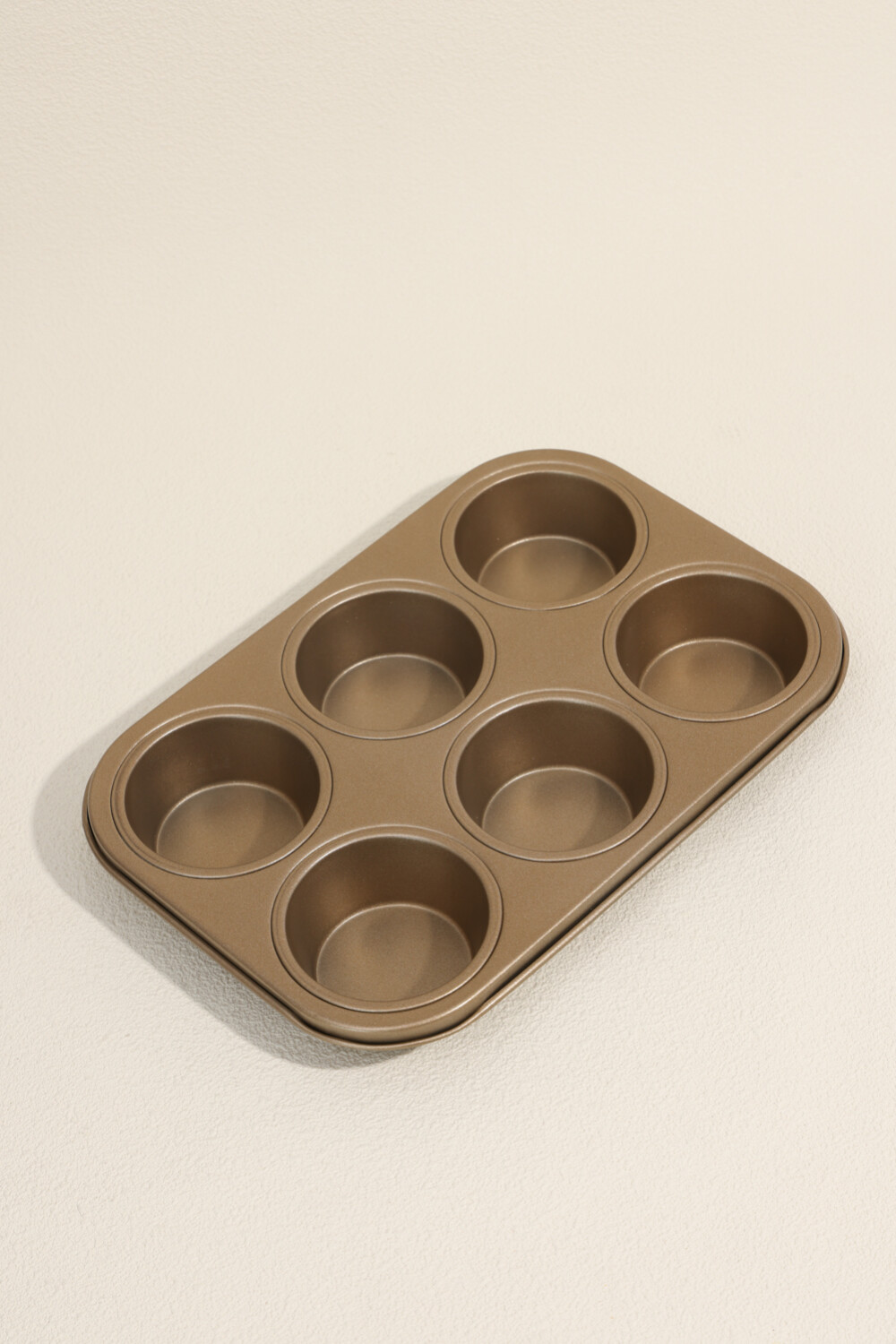 Horno Asadera Muffins 6 Moldes 8 Color Unico