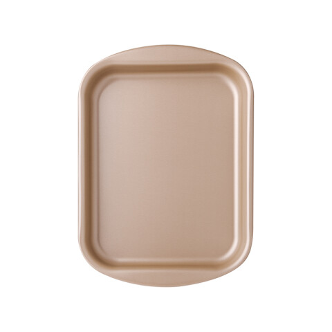 Fuente rectangular llana 34 cm. roja "BRASIL" -TRAMONTINA TR5227