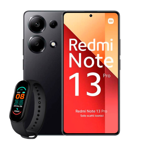 Redmi Note 13 Pro 4g 12gb De Ram 512gb 200mp + Smartwatch Negro