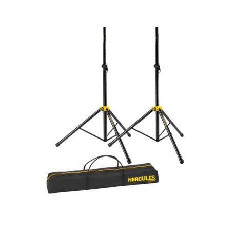 Soporte Caja Acústica Set Hercules Ss200 2Pcs Con Funda