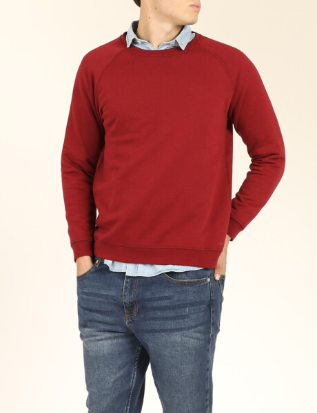 470910 SWEATER JOGGING HARRY Rojo Oscuro