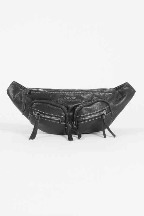 Riñonera bolsillos soft negro