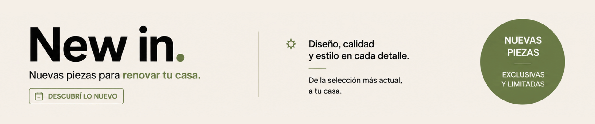 Listado NEW IN