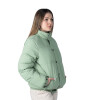 Campera The Brooklyn Haus Puffer de Mujer - 210827I24 Agua Marina