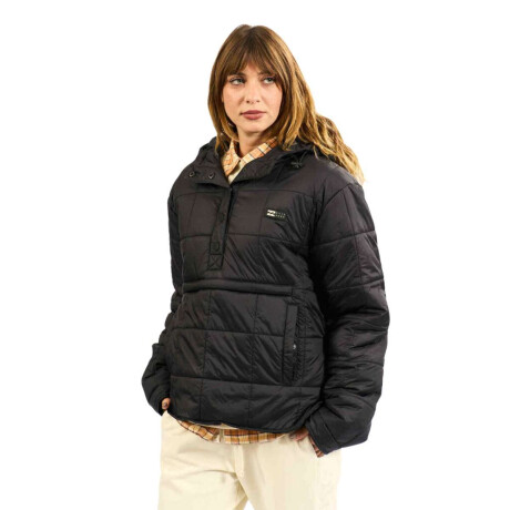 Campera Billabong Ride Puffer Anorak Negro