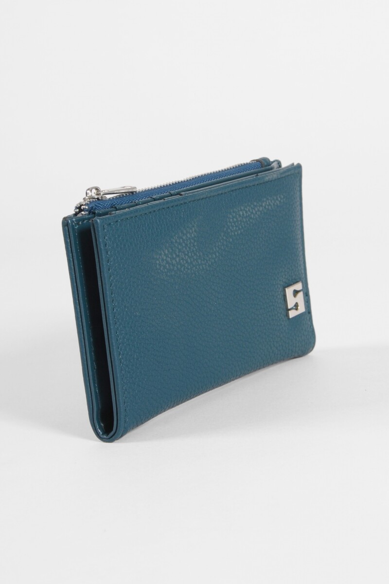 Billetera shinny verde