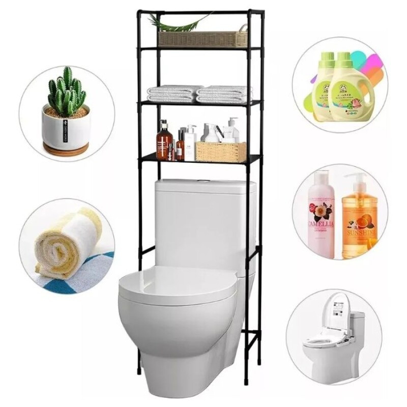 Mueble Organizador de Baño 3 Niveles Mueble Organizador de Baño 3 Niveles
