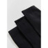 KIT COM 3 PARES MEIAS UNISSEX PRETO