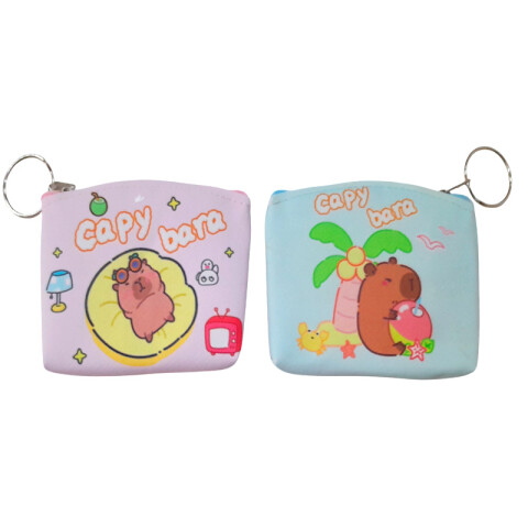 Monedero estampado capibara Monedero Estampado Capibara