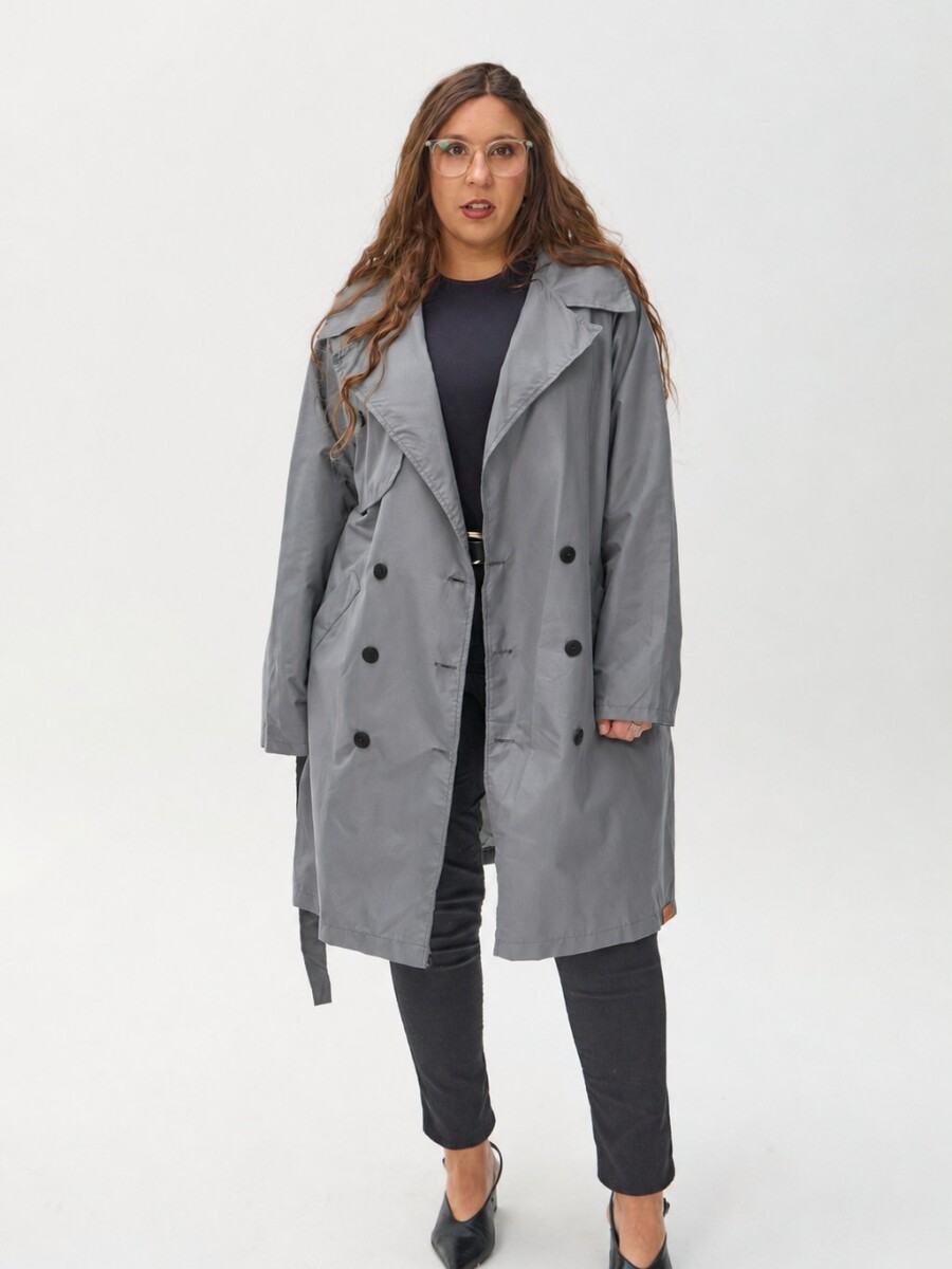 Trench impermeable Gris