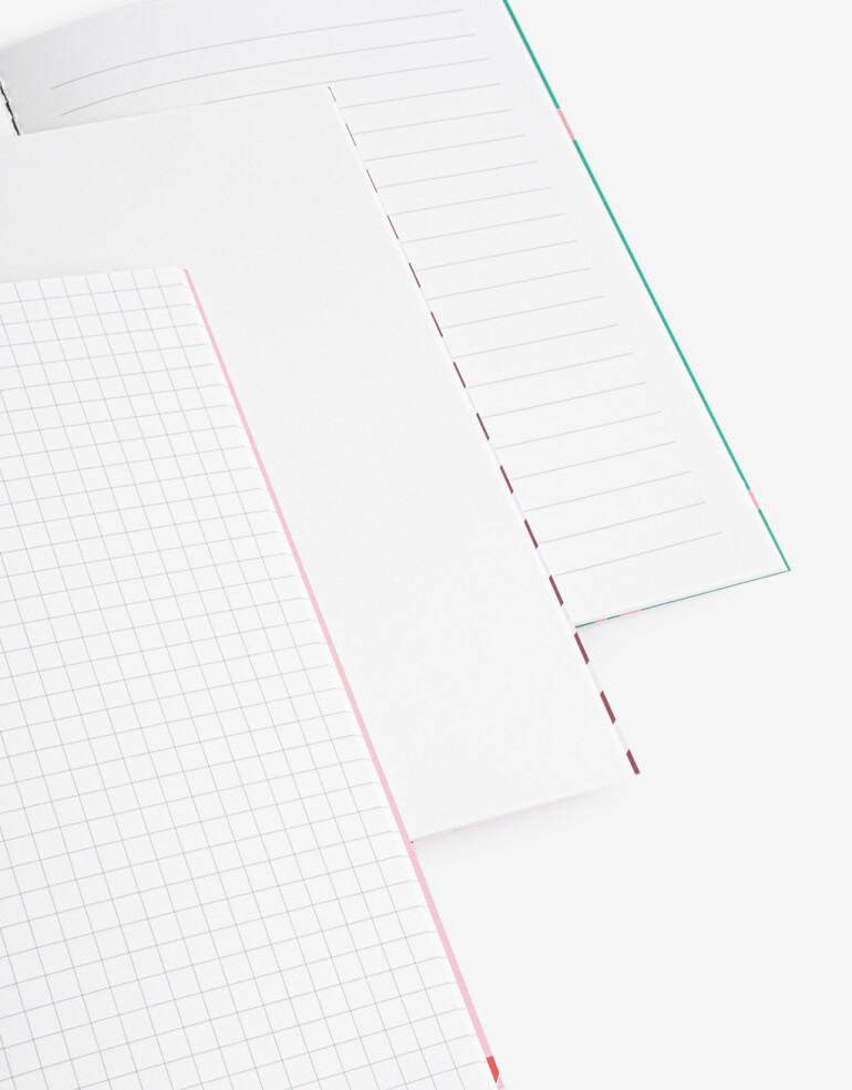 Anotadores Cuadernos y Memos Cuaderno Set Combinacion Multicolor