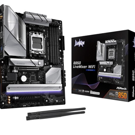 Mother Asrock B850 Livemixer AM5 Wi-fi 7 001