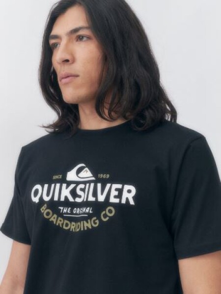 T-SHIRT QUIKSILVER 40616 NEGRO