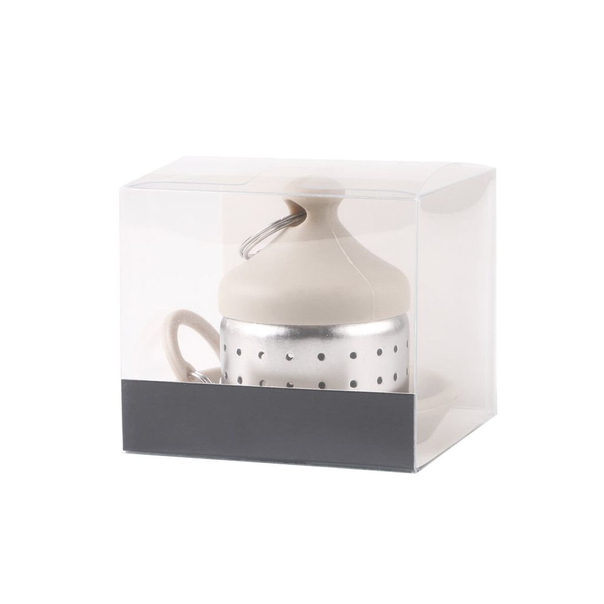 INFUSOR C/SOPORTE A.INOX/SILICONA BEIGE 