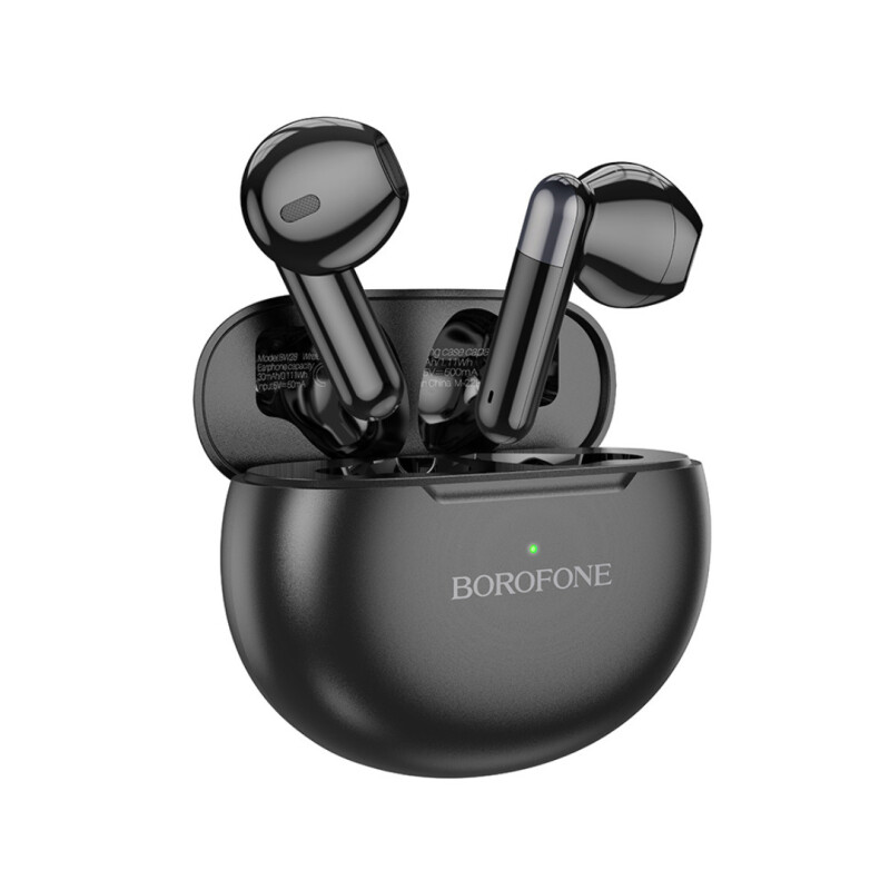 Auriculares Inalambricos In-ear Bluetooth Tws Borofone Bw28 Color negro