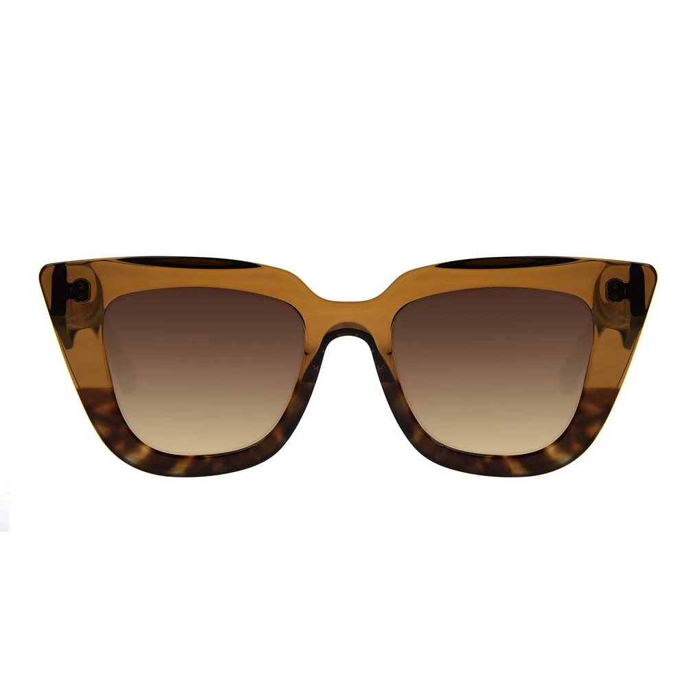 Lentes De Sol Premium Accesorios - Hombre Gradiente Marrón/Marrón