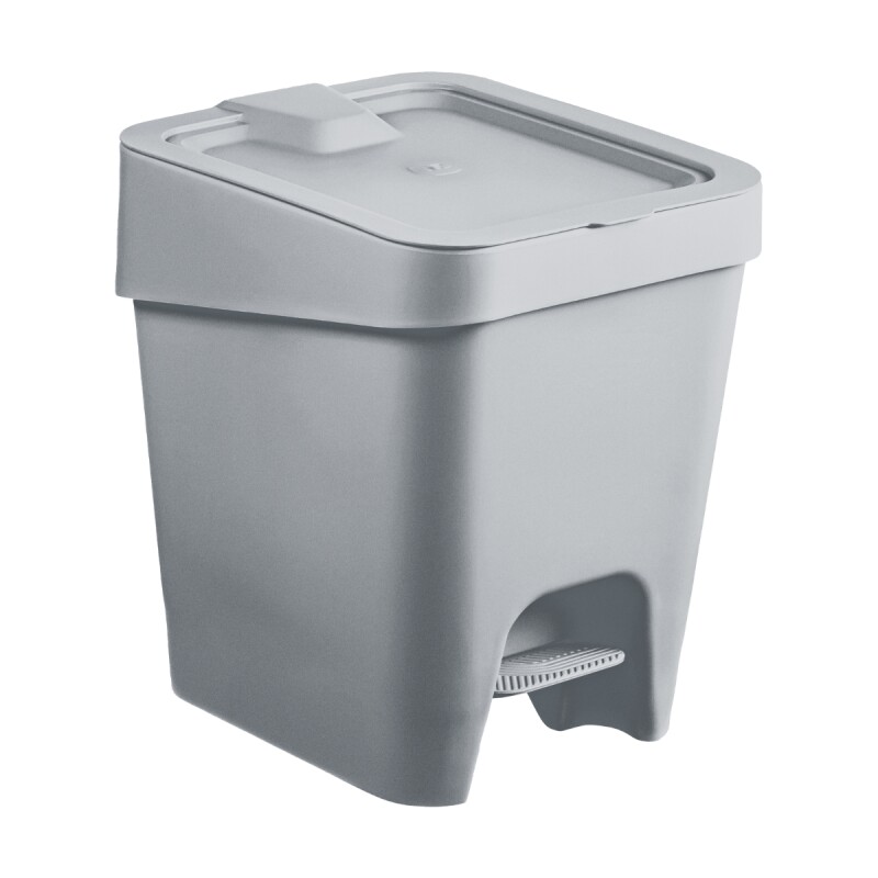 Tarro de Residuos Con Pedal 8L GRIS