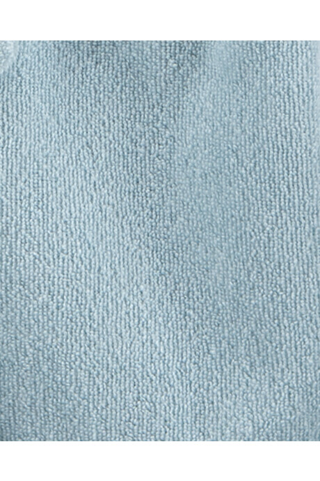 Bata de algodón con capucha diseño oso Sin color