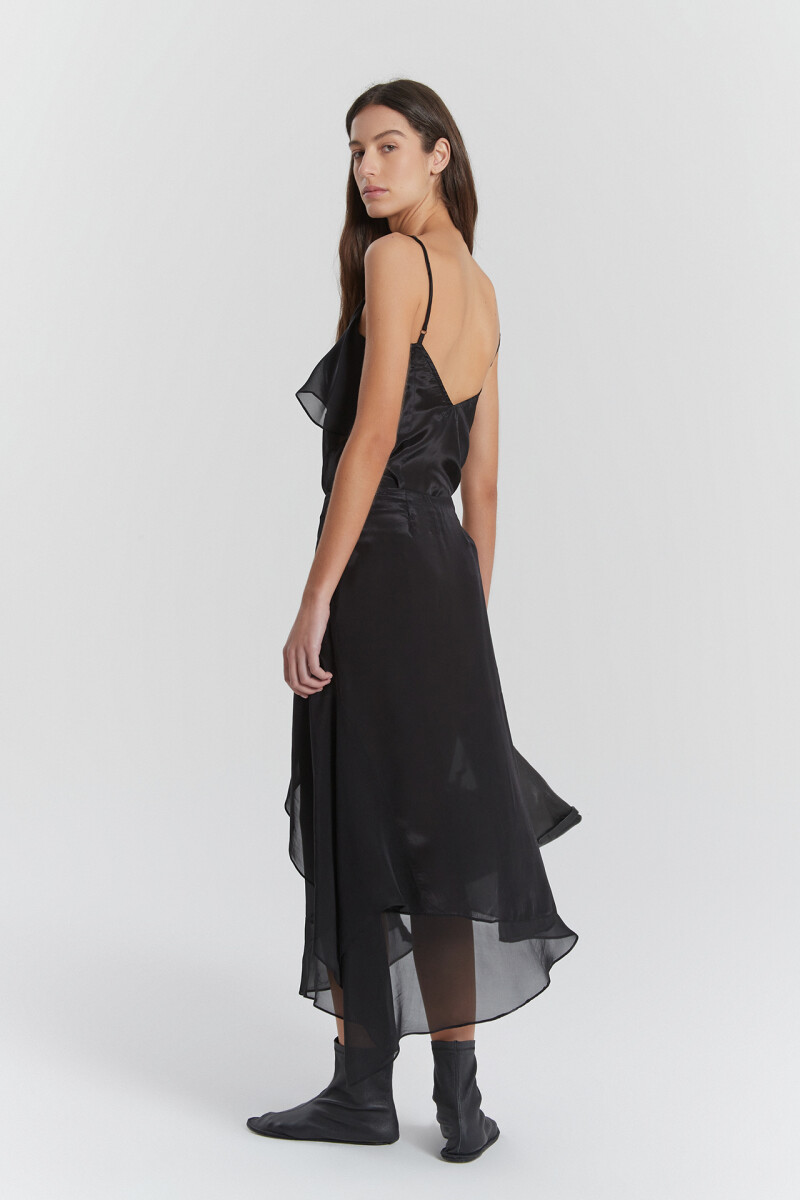 POLLERA COMO Negro