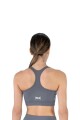 TOP MUJER EVERLAST GRAPHIC Gris-oscuro