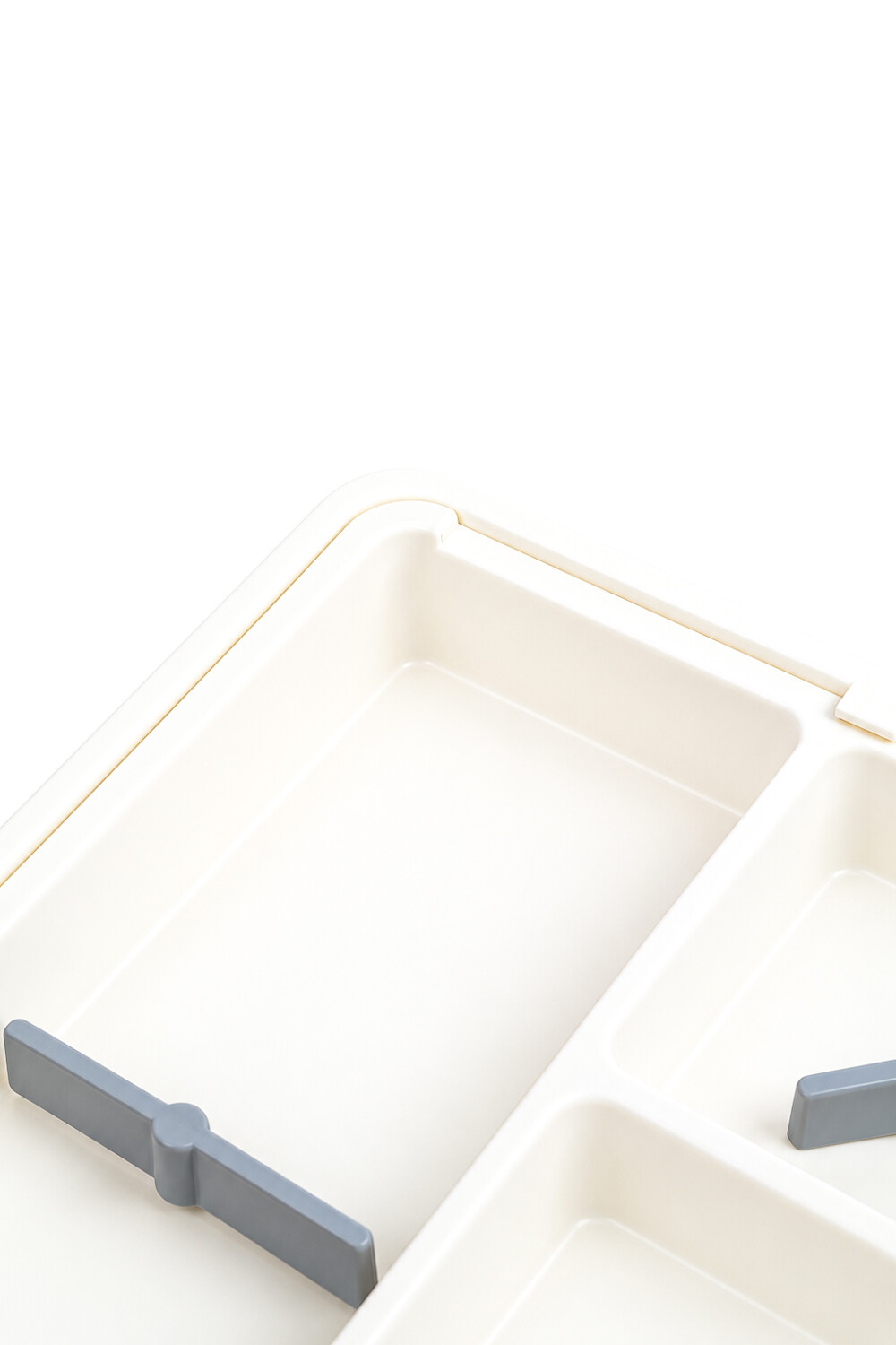 Organizador Cubiertos Extensible Blanco