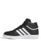Championes Unisex Adidas Hoops 4.0 Mid Negro - Blanco
