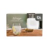 SET VASO VIDRIO 4PZAS 420ML Unica