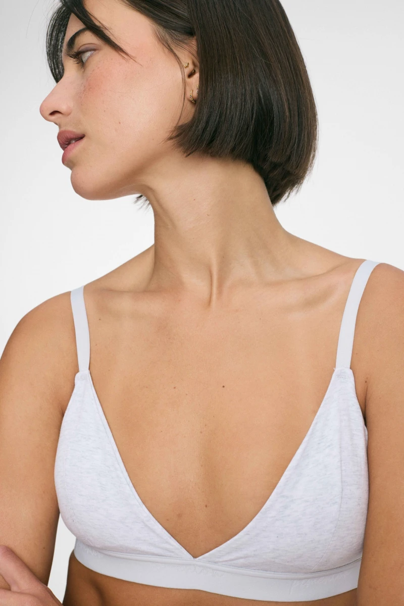 Bralette Filipa - Gris Melange 